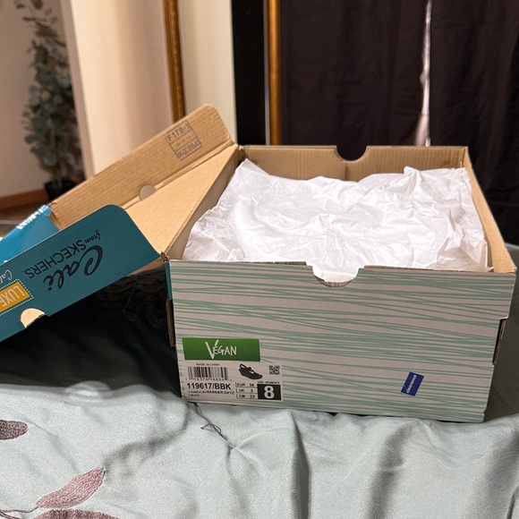 NWT Skechers Cali Luxe Foam Rumble On-Sassier Dayz Black Women's Wedge Sandals - Picture 7 of 9